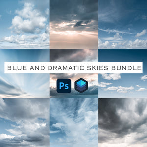 Blue and Dramatic Skies Bundle